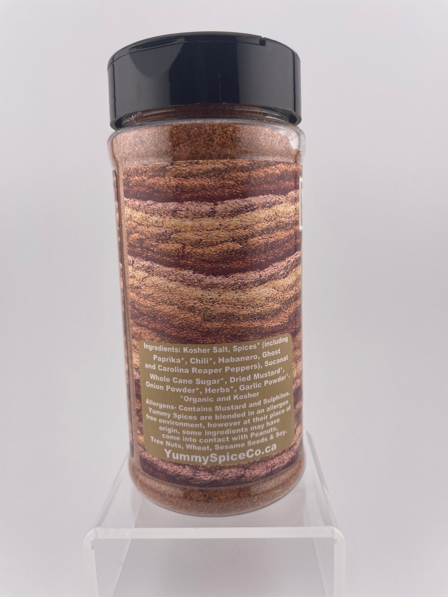 Yummy on Everything - Organic/Kosher - Ultimate Spicy - 250g Large Shaker Bottle