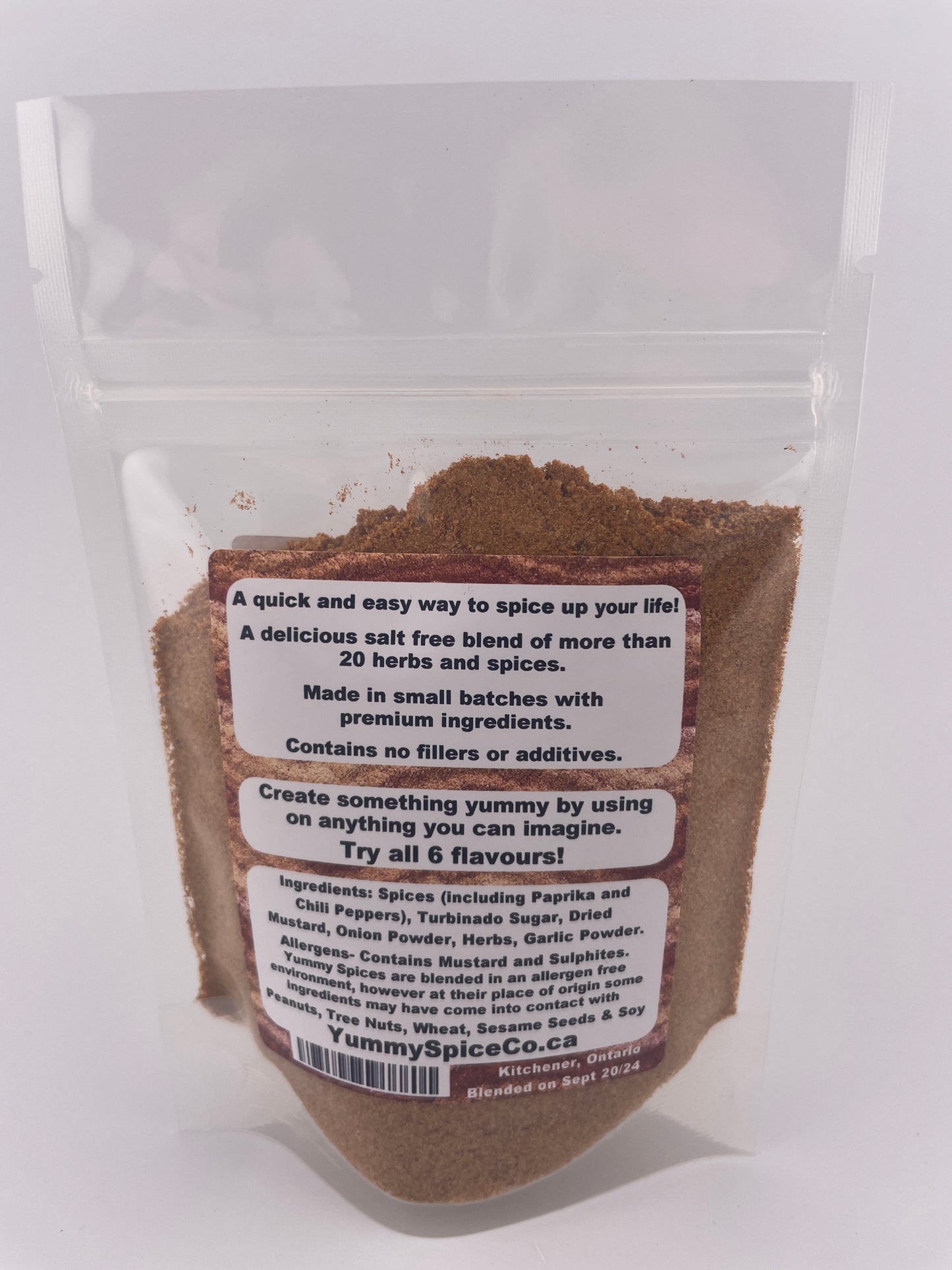 Yummy on Everything - Salt Free - Original - 75g Bag