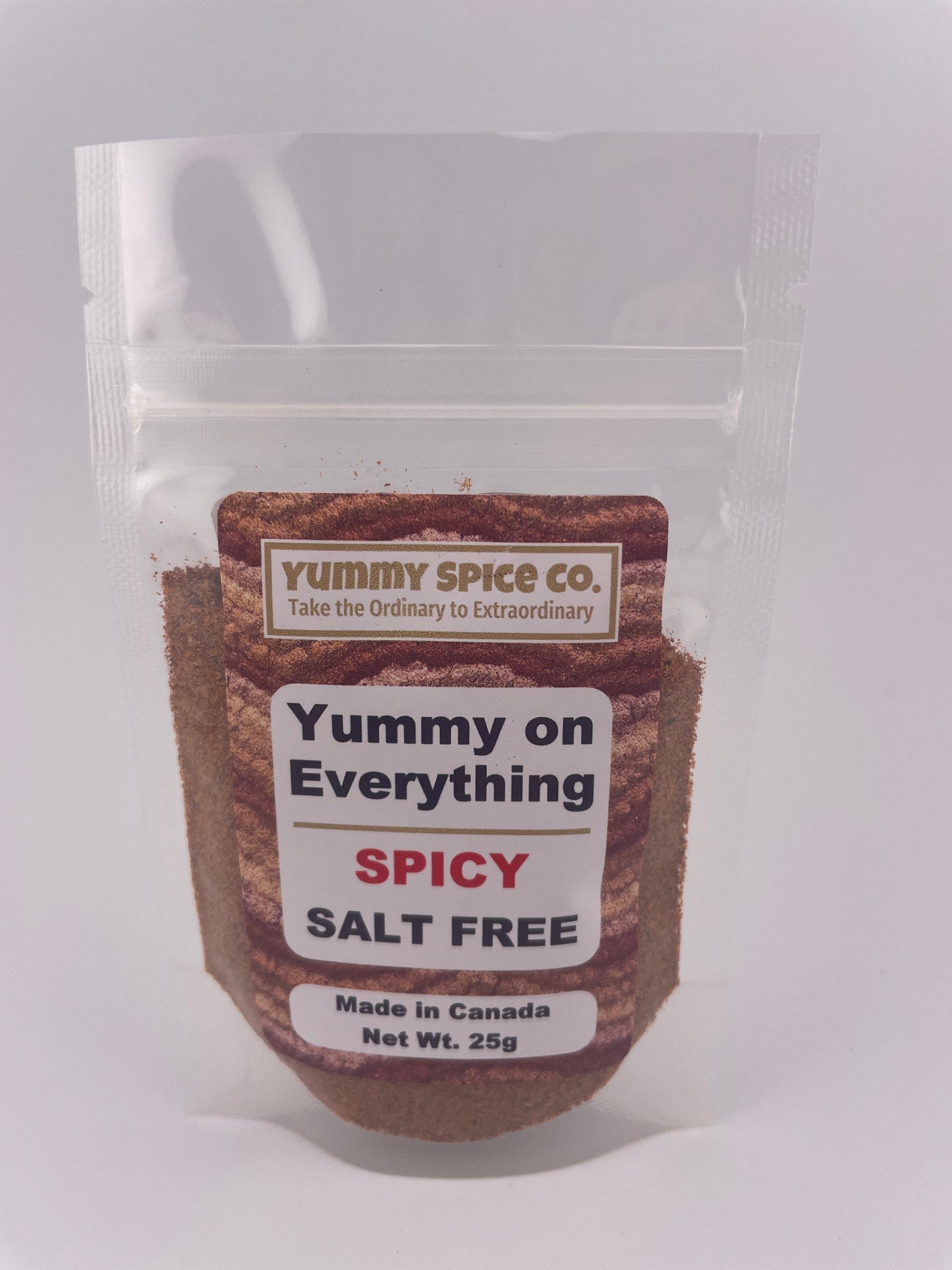 Yummy on Everything - Salt Free - Spicy - 25g Sample Bag