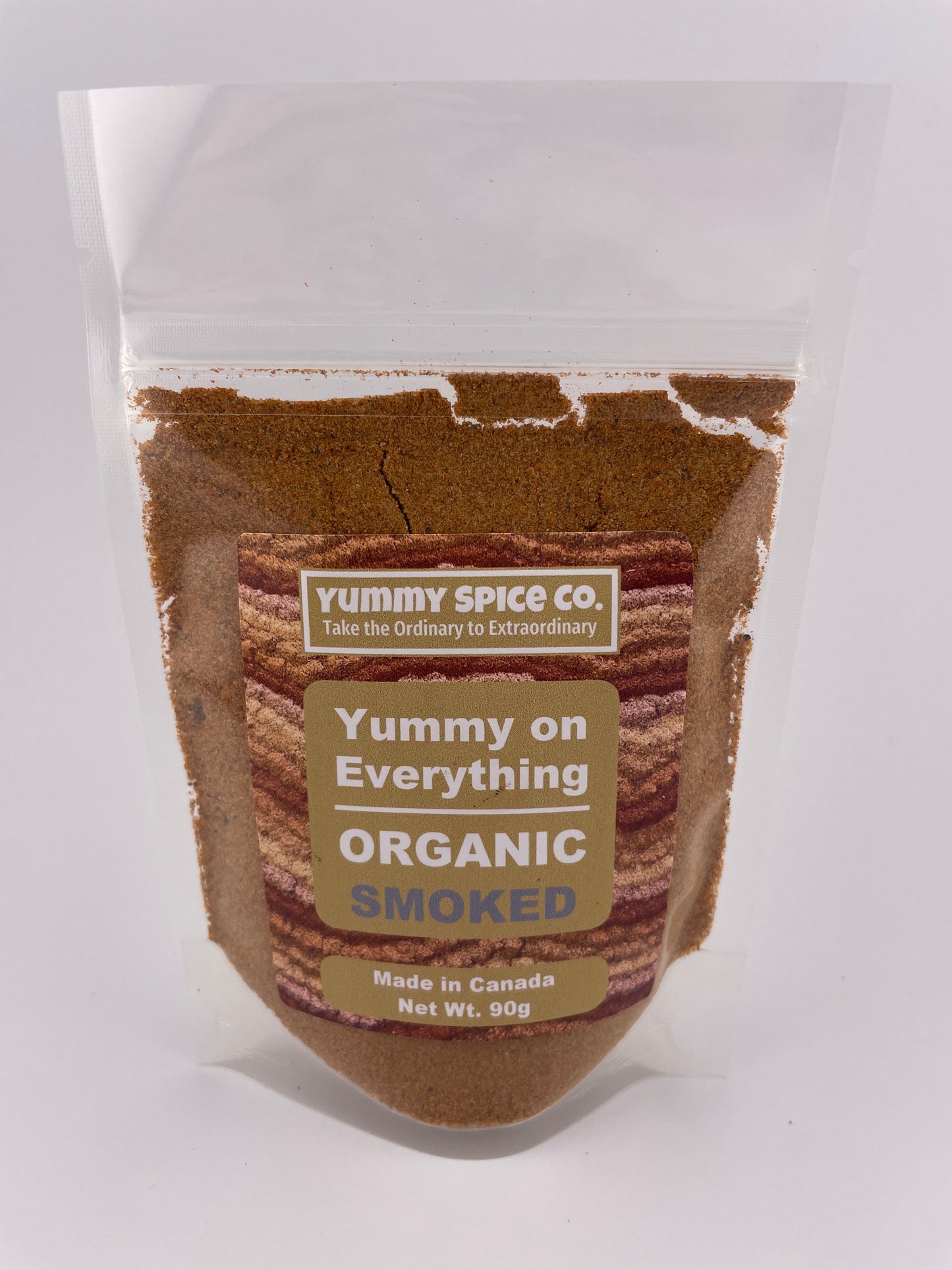 Yummy on Everything - Organic/Kosher - Smoked - 90g Bag