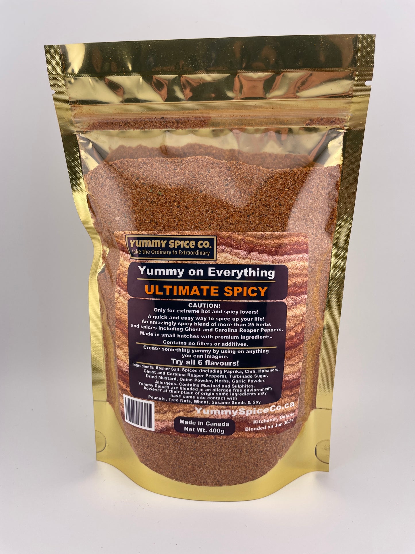 Yummy on Everything - Ultimate Spicy - 400g Large Bag