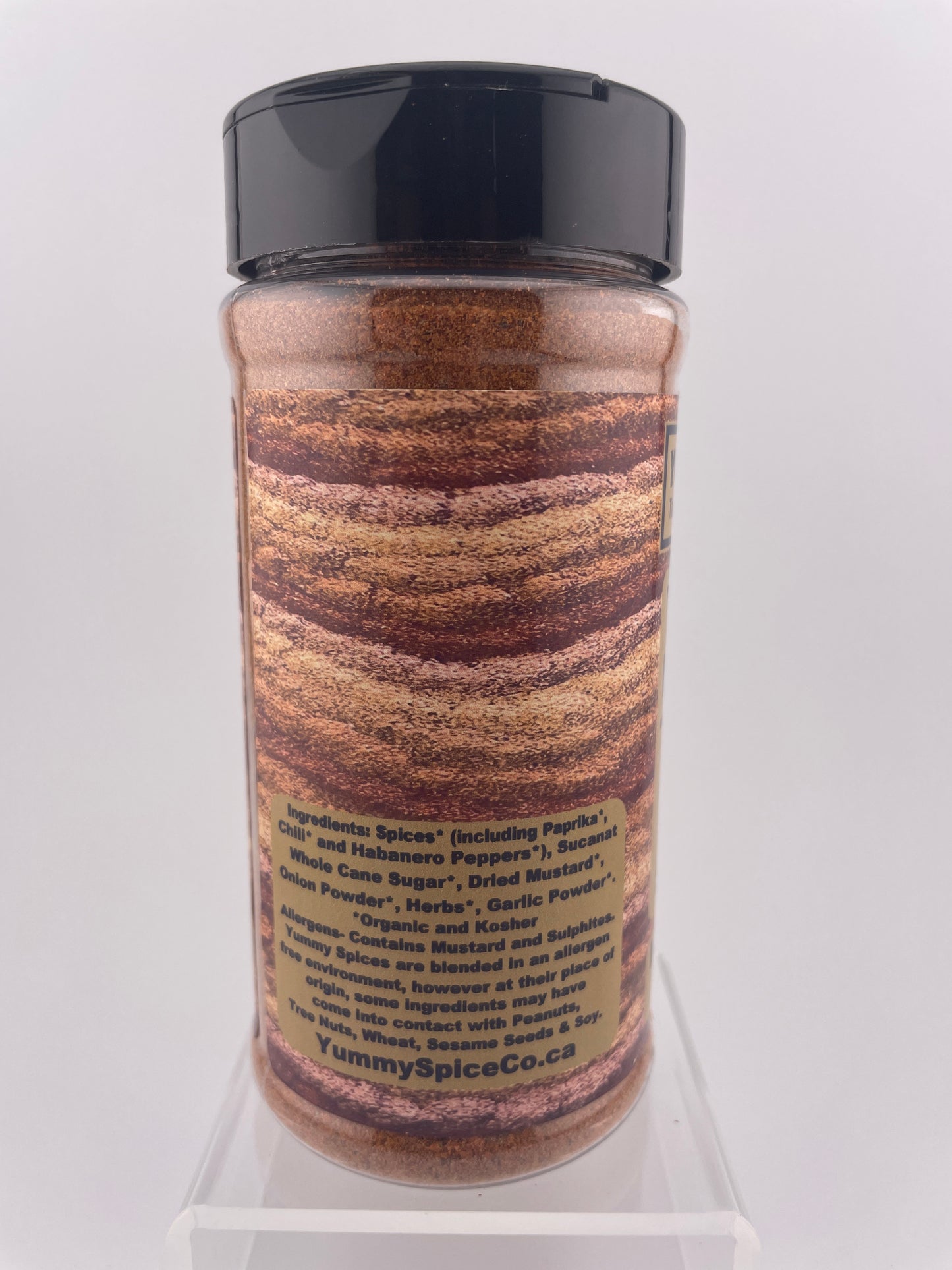 Yummy on Everything - Organic/Kosher - Salt Free - Spicy - 210g Large Shaker Bottle
