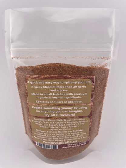 Yummy on Everything - Organic/Kosher - Spicy - 90g Bag