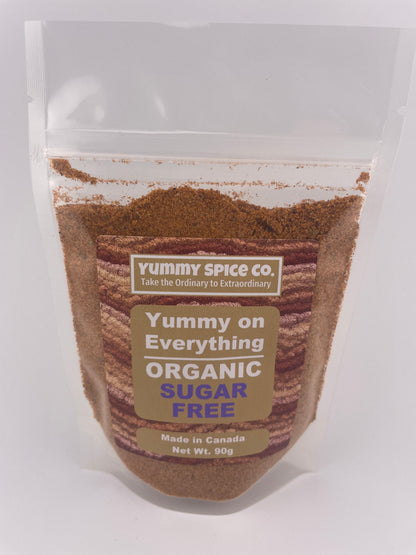 Yummy on Everything - Organic/Kosher - Sugar Free - 90g Bag