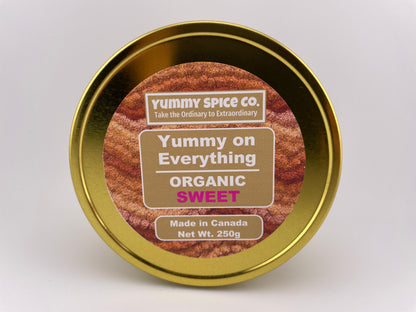 Yummy on Everything - Organic/Kosher - Sweet - 250g Tin