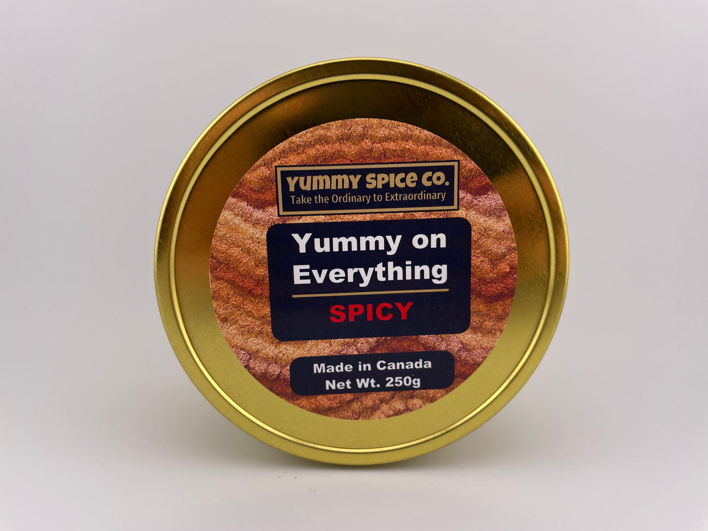 Yummy on Everything - Spicy - 250g Tin