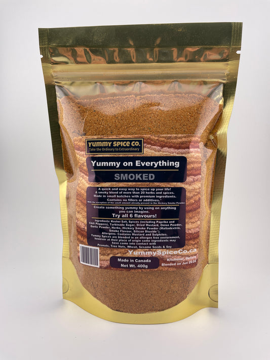 Yummy on Everything - Smoked - 400g Large Bag