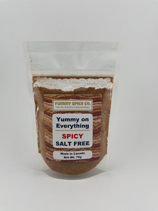 Yummy on Everything - Salt Free - Spicy - 75g Bag