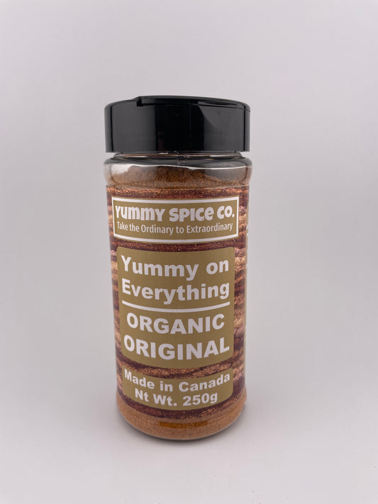 Yummy on Everything Organic/Kosher Original Flavour Large Shaker Bottle 250g