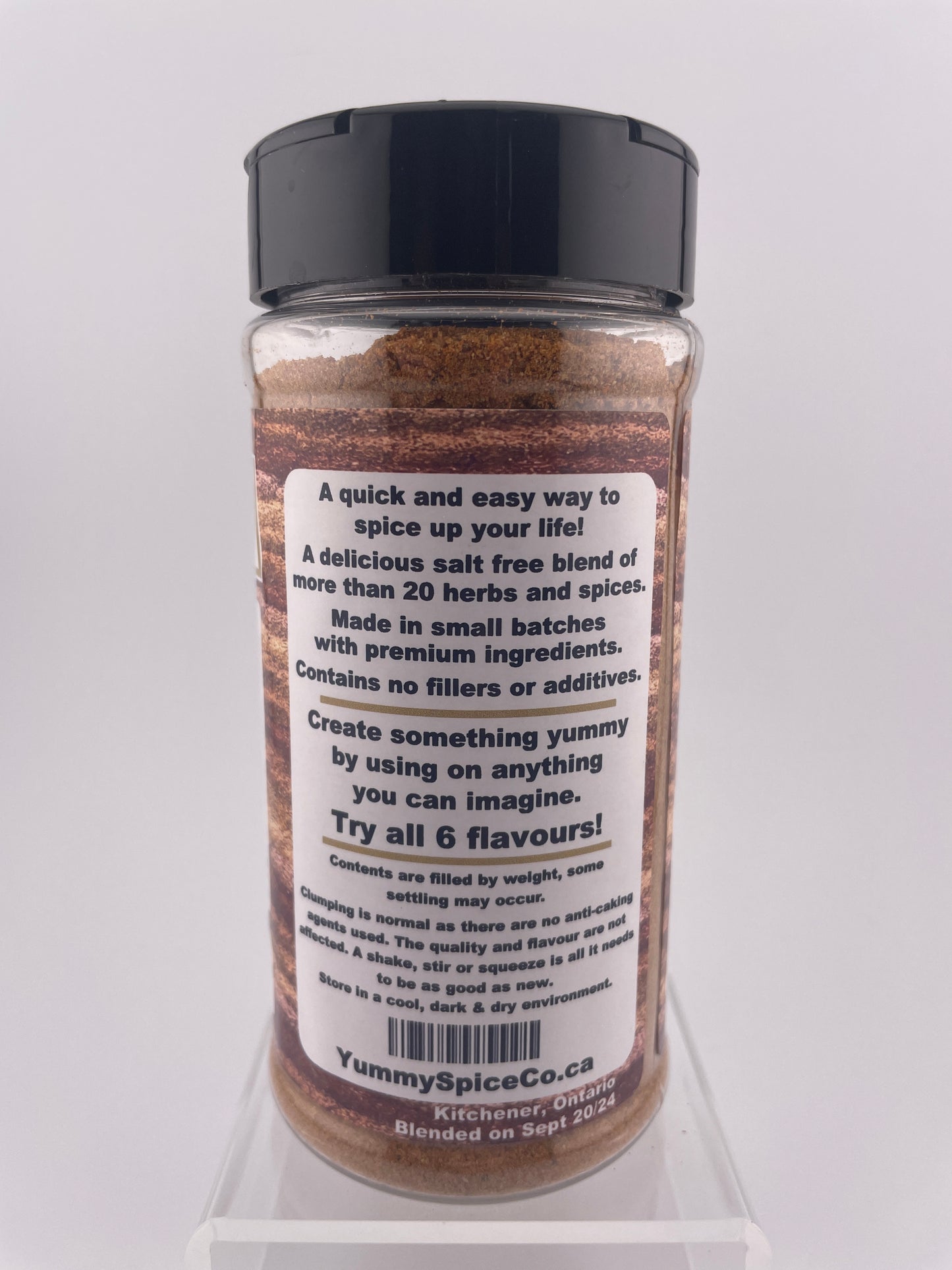 Yummy on Everything - Salt Free - Original - 210g Large Shaker Bottle