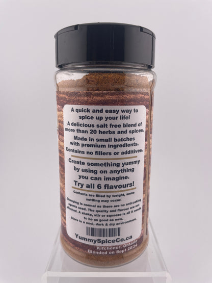 Yummy on Everything - Salt Free - Original - 210g Large Shaker Bottle