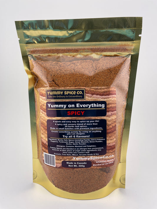 Yummy on Everything - Spicy - 400g Large Bag