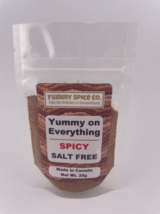 Yummy on Everything - Salt Free - Spicy - 25g Sample Bag