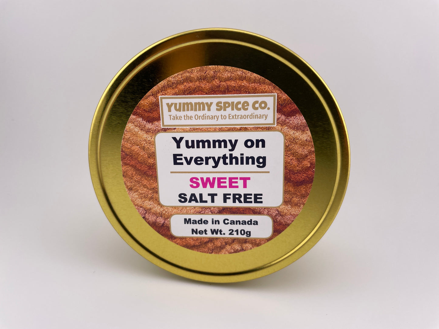 Yummy on Everything - Salt Free - Sweet - 210g Tin