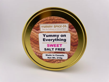 Yummy on Everything - Salt Free - Sweet - 210g Tin