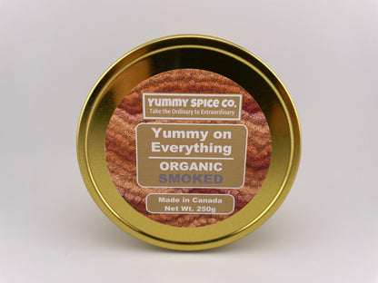 Yummy on Everything - Organic/Kosher - Smoked - 250g Tin