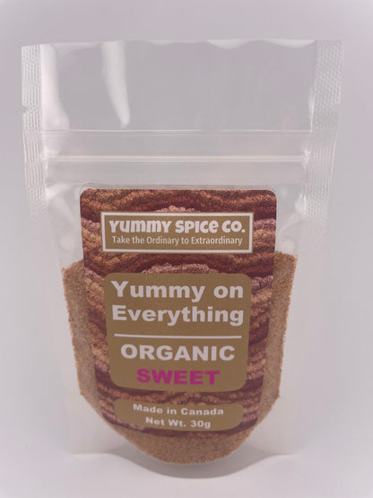 Yummy on Everything - Organic/Kosher - Sweet - 30g Sample Bag
