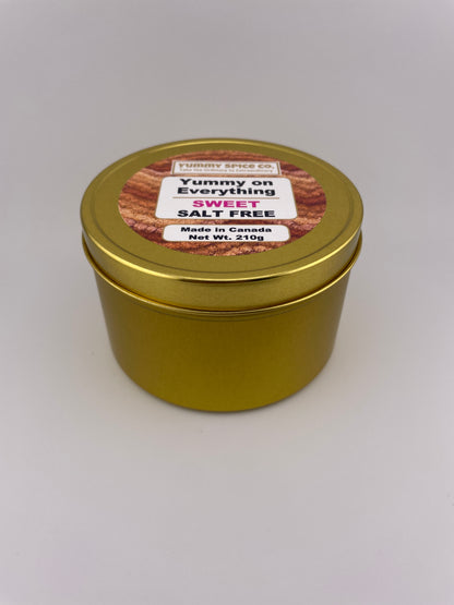 Yummy on Everything - Salt Free - Sweet - 210g Tin